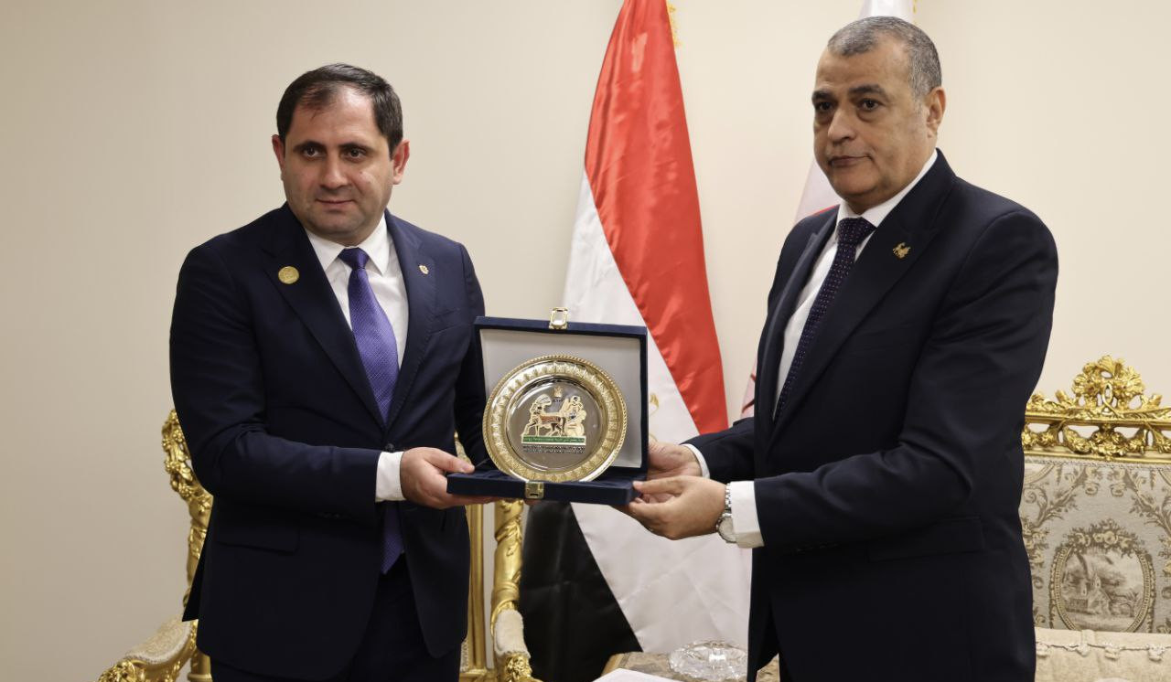 Armenia’s Defence Minister, Minister of State for Military Production of Egypt focus on military-technical cooperation