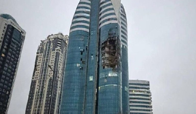 Reported Ukrainian Drone Attack Damages High-Rise Near Kadyrov’s House