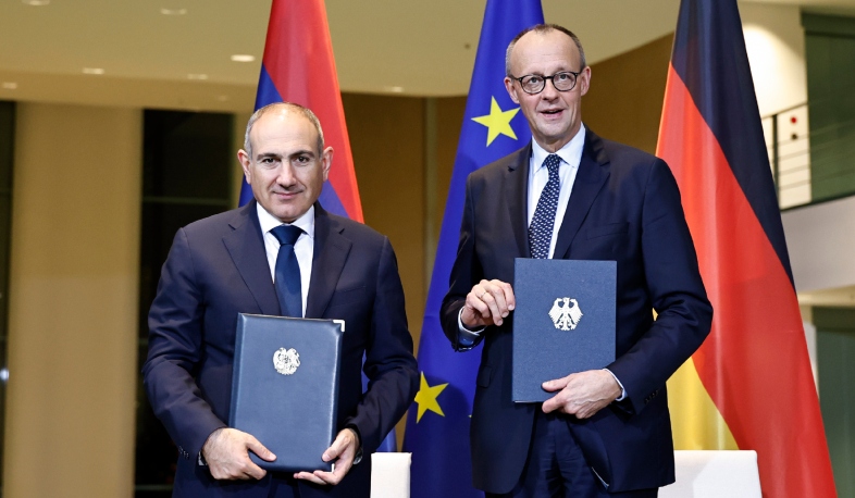 Nikol Pashinyan and Friedrich Merz sign joint declaration on the strategic agenda between the Armenia and Germany