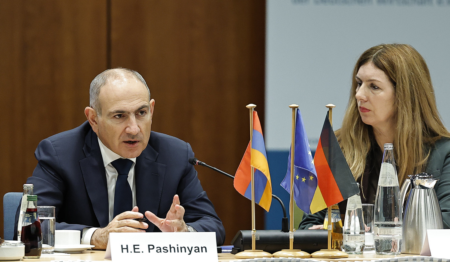 Prime Minister Nikol Pashinyan met with a group of German businessmen and representatives of economic associations