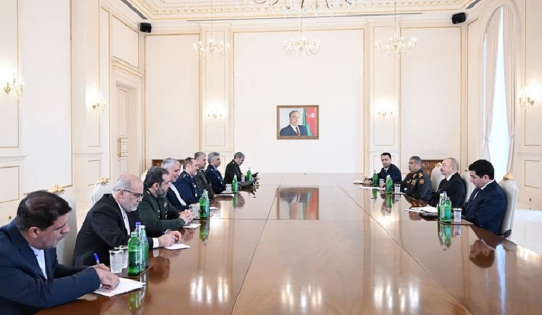 Iran’s Minister of Defense and Armed Forces Support arrives in Baku