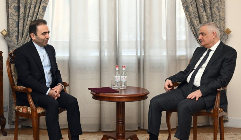 Mher Grigoryan and Iranian Ambassador discussed regional developments