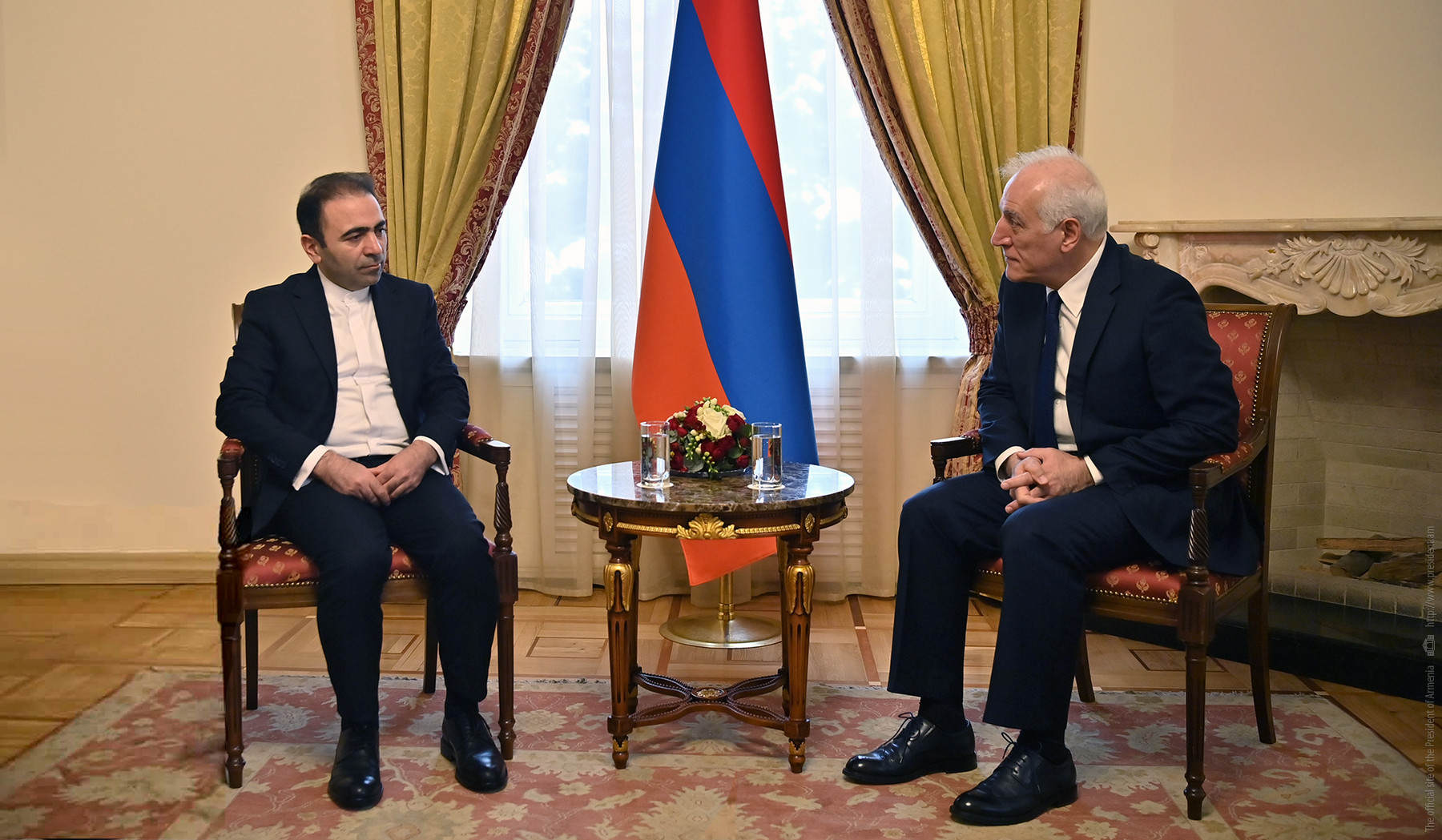 Vahagn Khachaturyan congratulated Iranian Ambassador on victory of Islamic Revolution during meeting