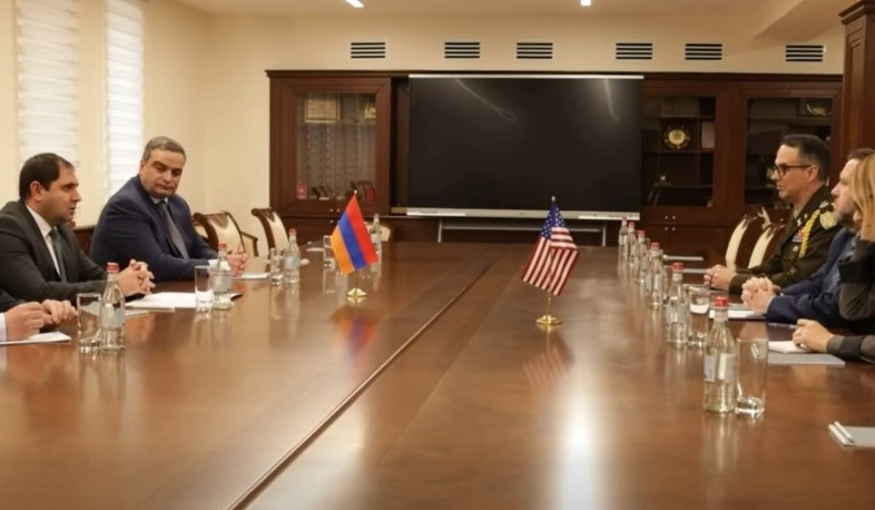 Suren Papikyan received Chargé d'Affaires of the United States Embassy in Armenia