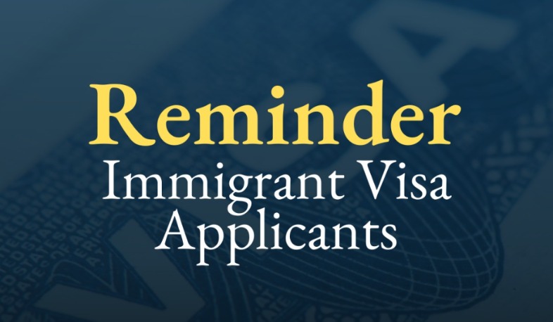 All immigrant visa applicants over age of 16 must submit a criminal record certificate: U.S. Embassy