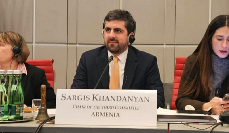 Sargis Khandanyan: The moment has come without any preconditions, to sign and ratify the peace agreement