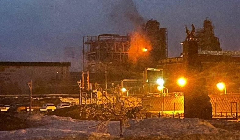 Drone attack on Tatarstan oil terminal