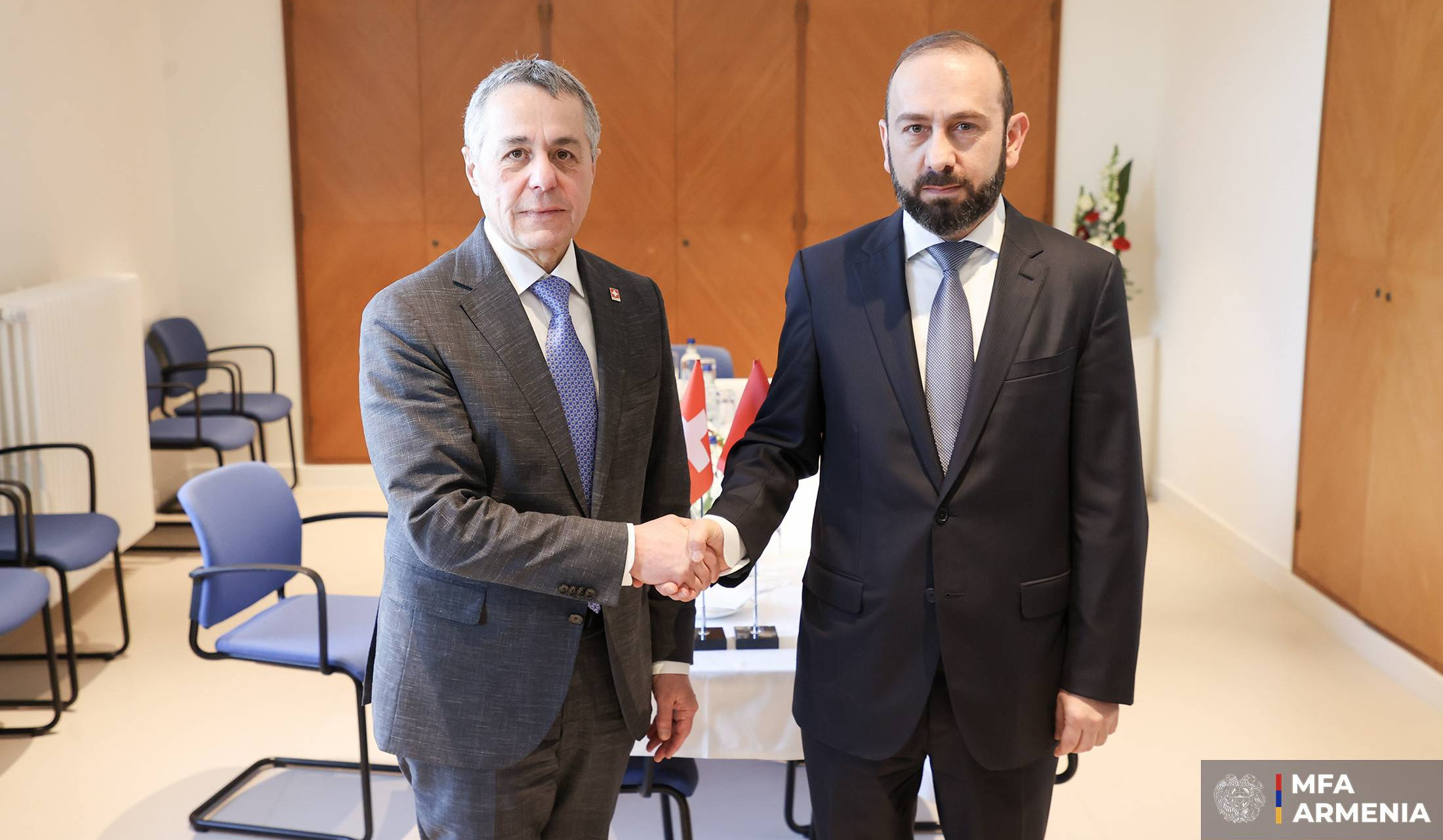 Meeting between Foreign Ministers of Armenia and Switzerland