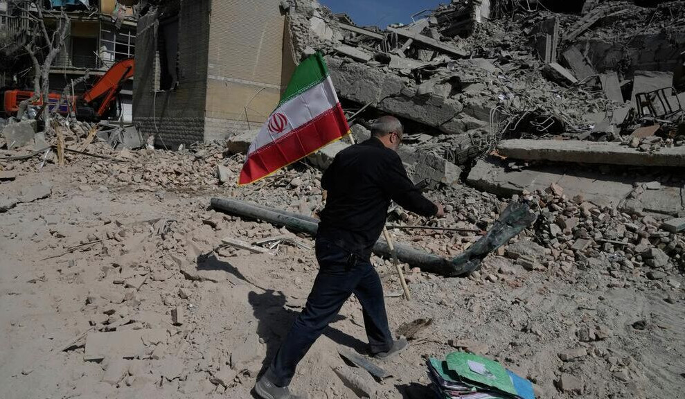 Smoke rises over Tehran highway after U.S.-Israeli strike