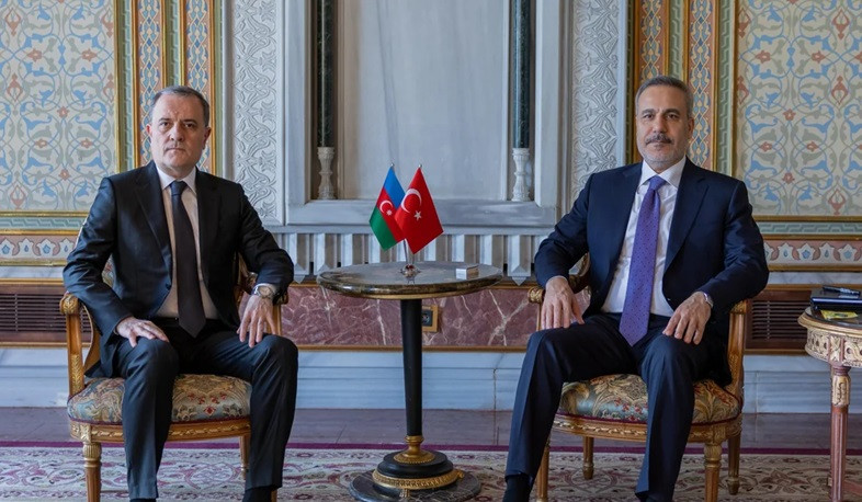 Hakan Fidan and Jeyhun Bayramov met in Istanbul