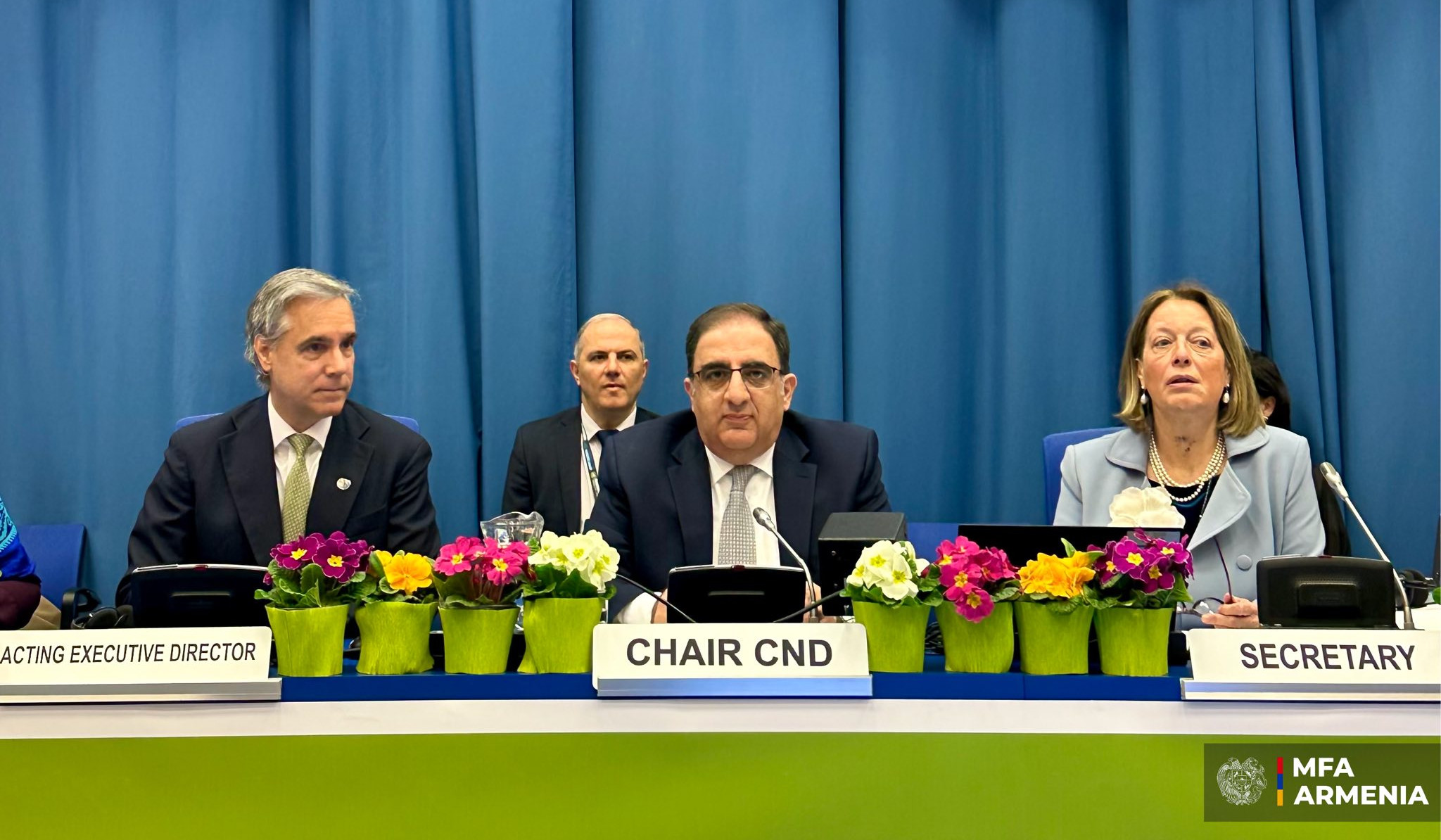 Session of UN Commission on Narcotic Drugs started under chairmanship of Armenia