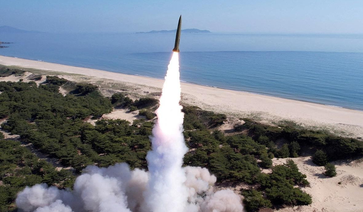 North Korea fires 10 ballistic missiles during US-South Korea military drills