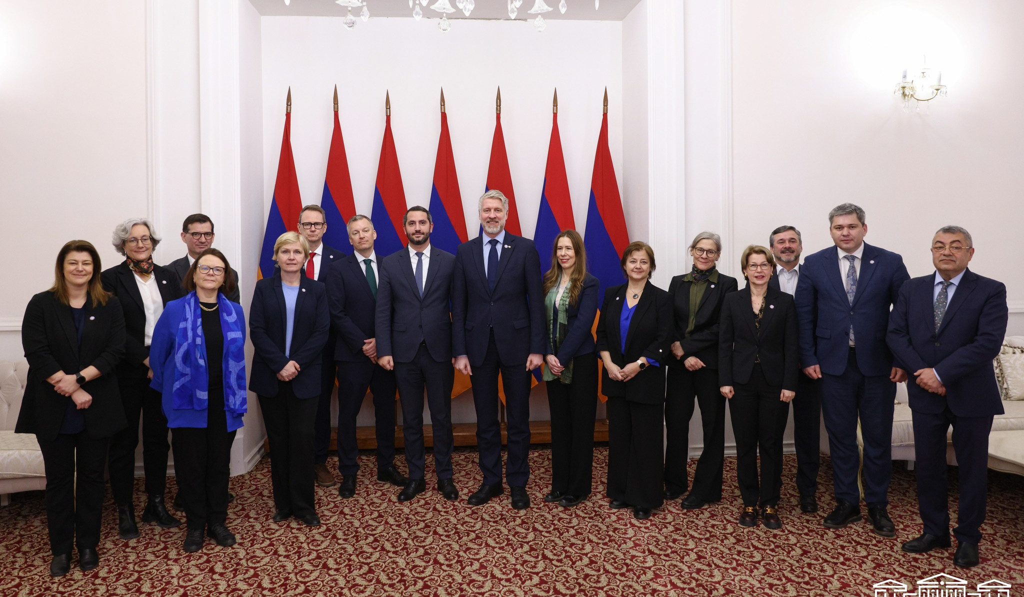 Ruben Rubinyan receives representatives of Foreign Ministry of Nordic-Baltic Cooperation Format