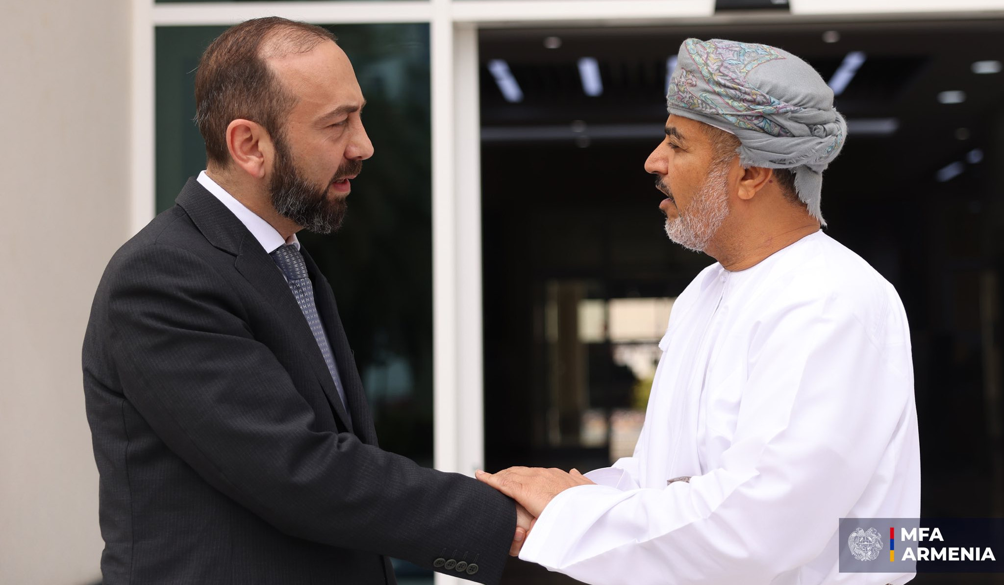 Meeting of Foreign Minister of Armenia with Minister of Transport, Communications and Information Technology of Oman