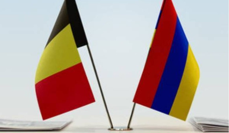 Members of Armenia-Belgium Friendship Group meet with their colleagues from Belgium-Armenia Friendship Group
