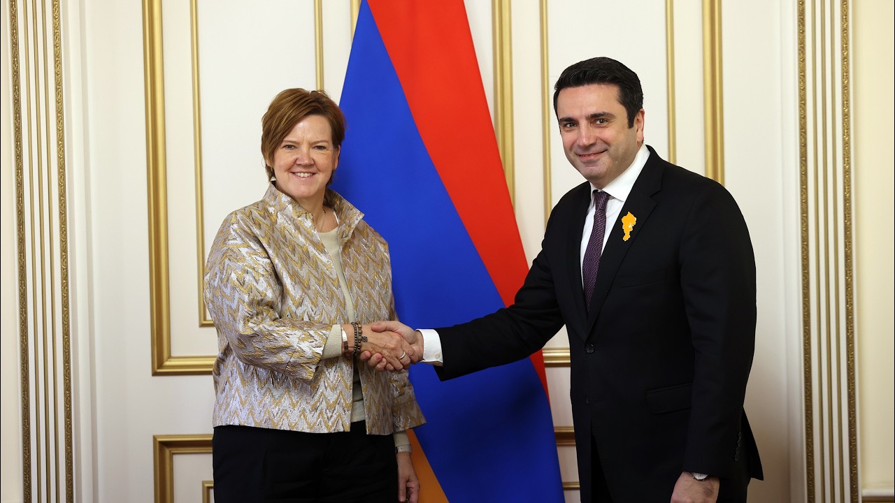 RA NA President receives members of Belgium-Armenia Friendship Group of Parliament of Kingdom of Belgium