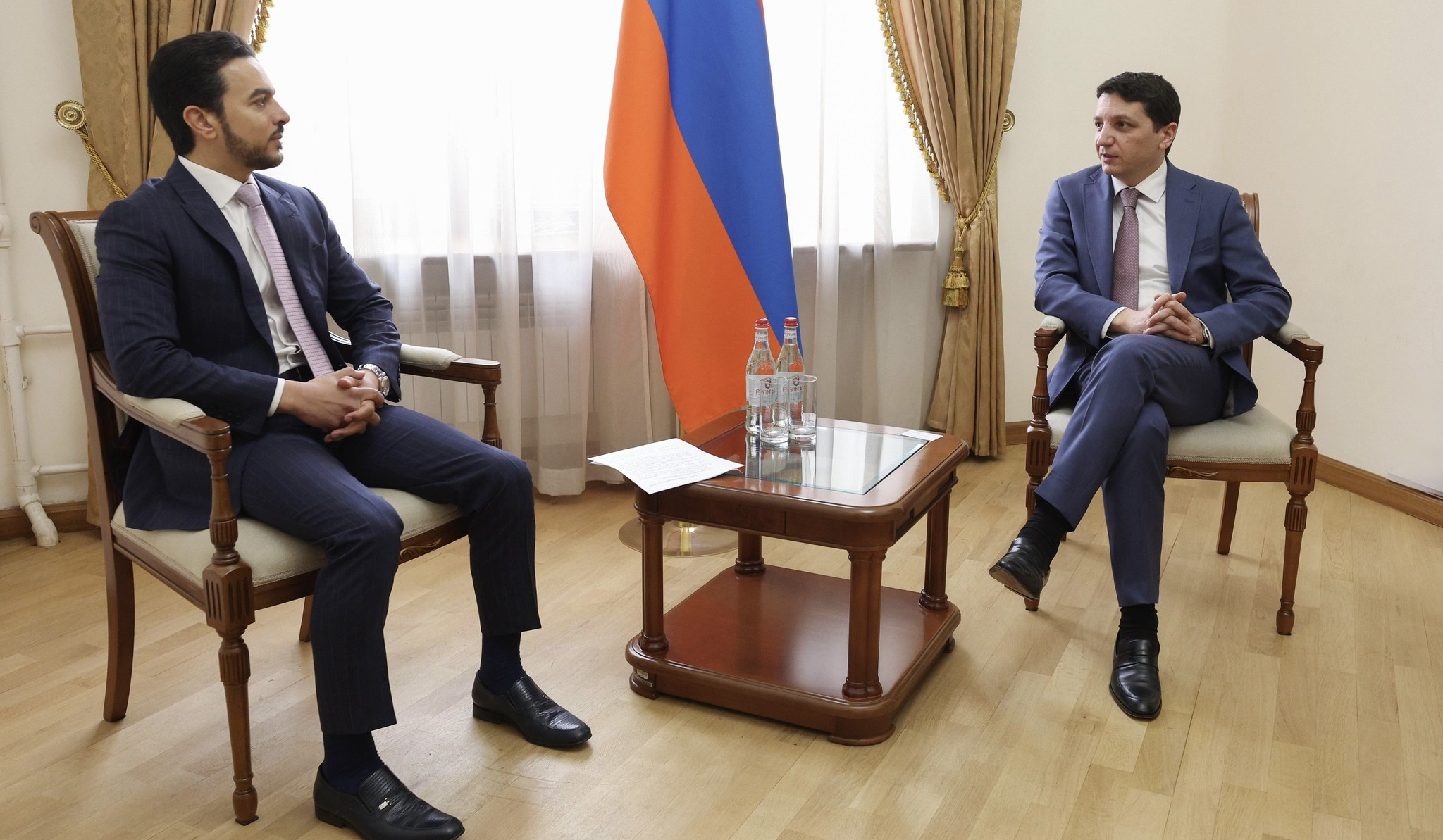 Vahe Hovhannisyan and Ambassador of Qatar discussed prospects for expanding bilateral economic cooperation