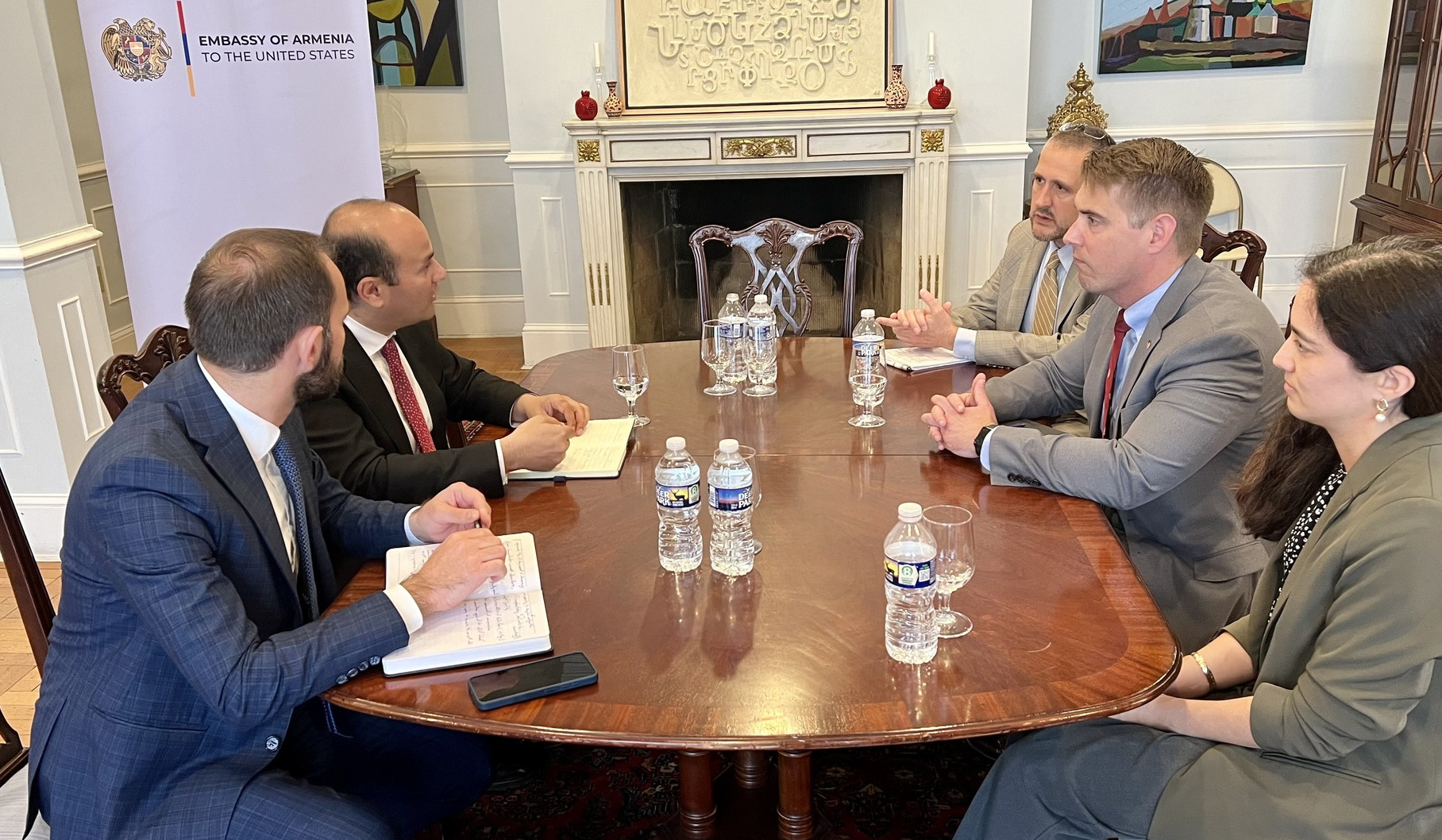 Narek Mkrtchyan hosted U.S. Assistant Secretary of State: willingness to deepen cooperation reaffirmed