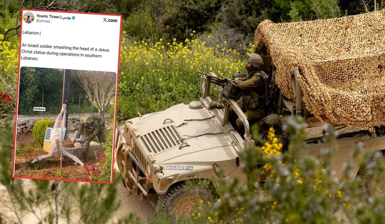 Israel admits soldier tore down statue of Jesus in Lebanon