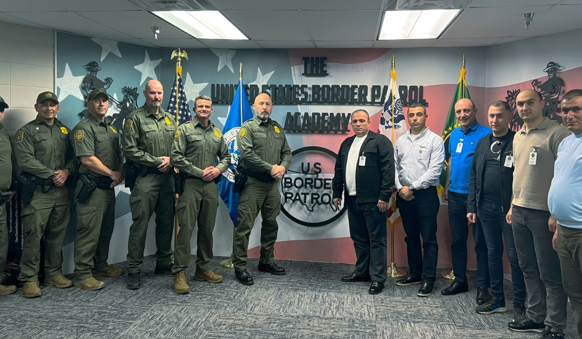 Armenian border guards became familiar with work of U.S. Customs and Border Protection Service at U.S.-Mexico border