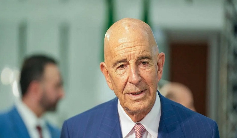 I applaud Türkiye and Armenia's recent steps toward reconnecting their economies and peoples: Tom Barrack