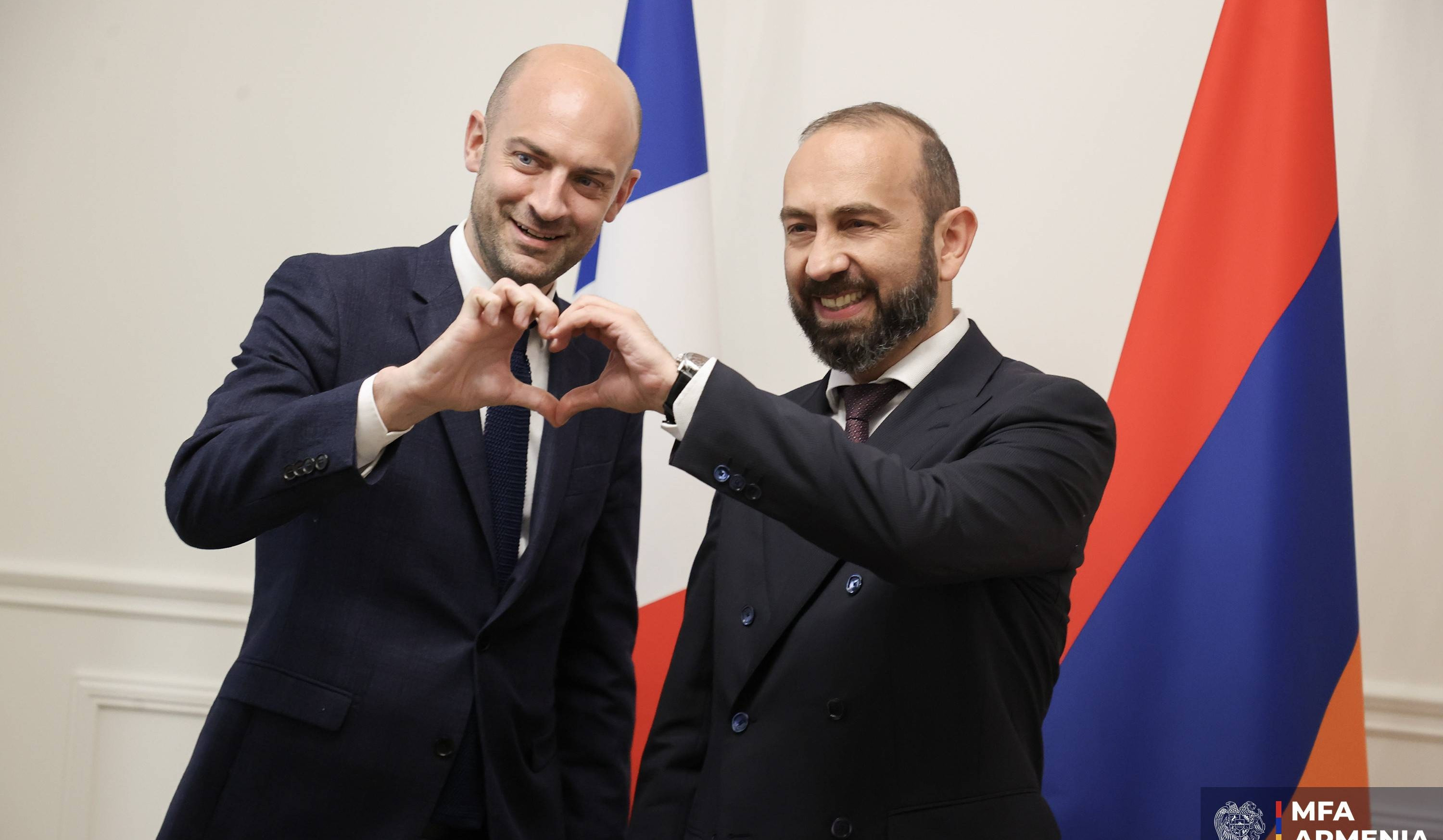 Ararat Mirzoyan and Jean-Noel Barrot discussed steps aimed at developing strategic partnership between Armenia and France