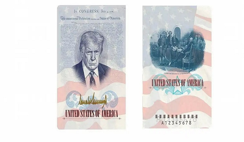 Trump's face to feature on commemorative US passports