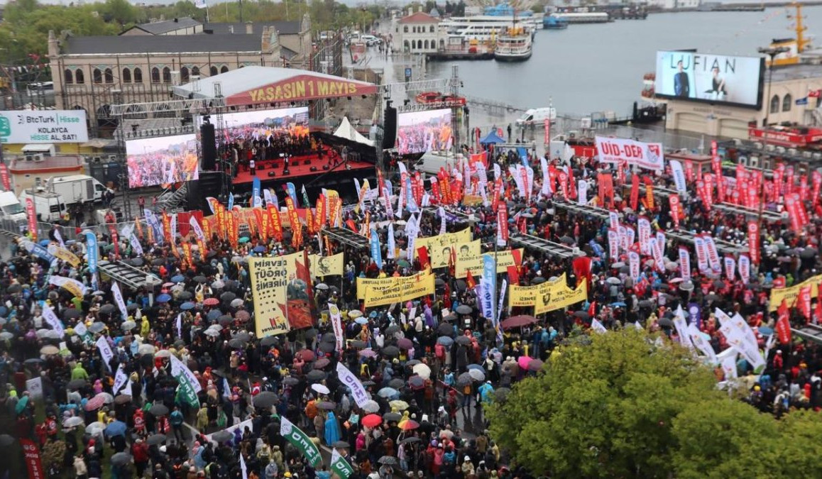 May Day protests in Turkey: hundreds arrested