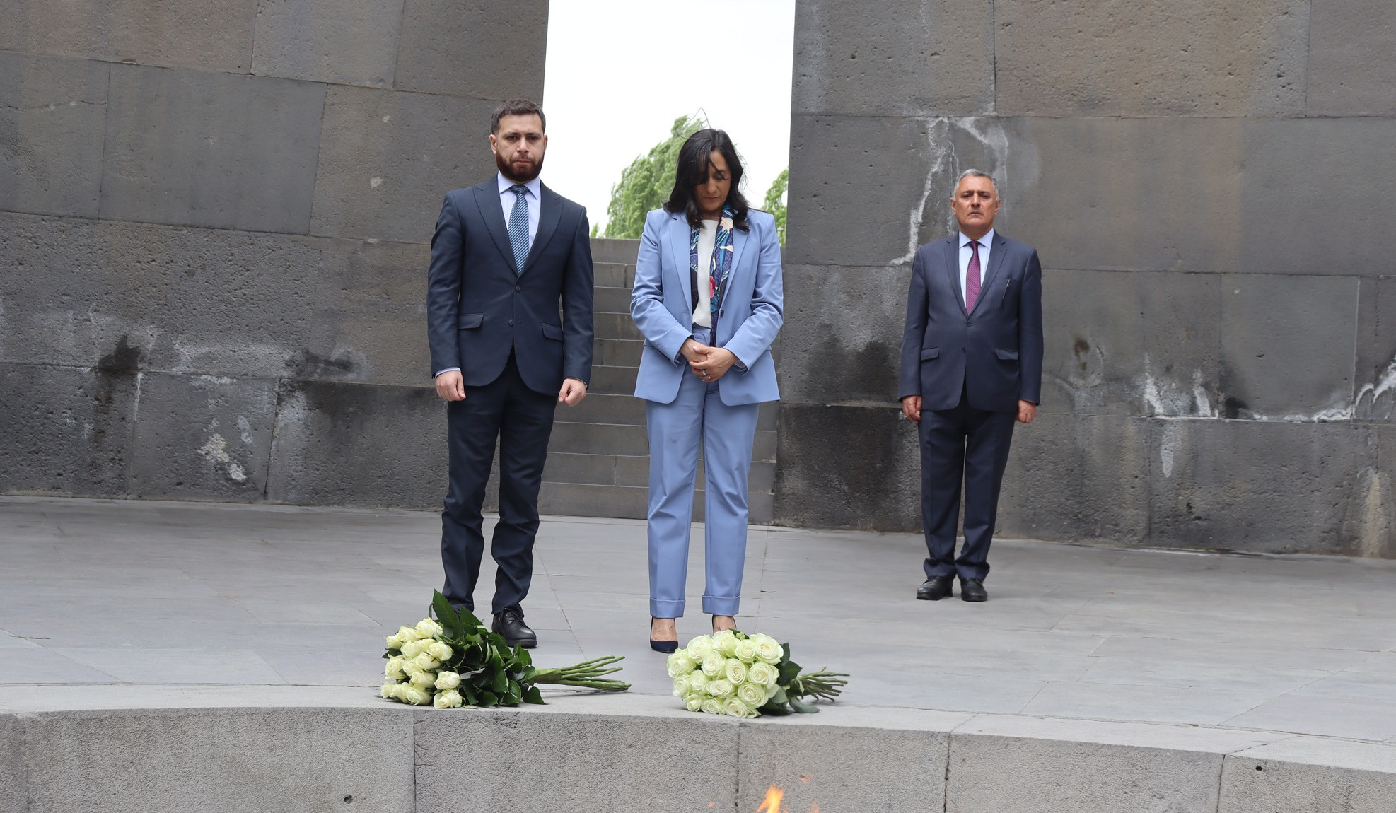 Minister of Foreign Affairs of Canada visited Armenian Genocide Memorial Complex