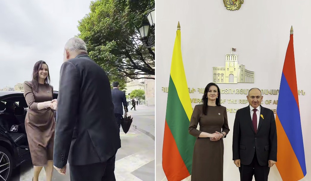 Meeting with Prime Minister of Lithuania Inga Ruginienė: Nikol Pashinyan posted video