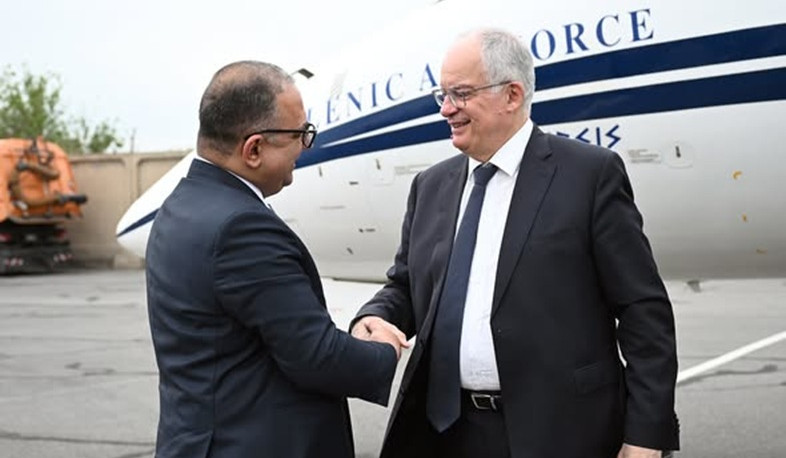 President of Greece Konstantinos Tasoulas arrived in Armenia