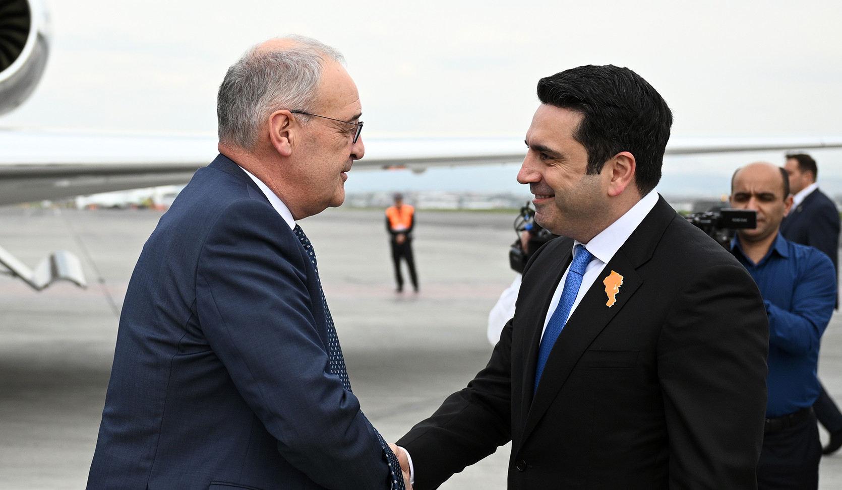 President of Switzerland arrived in Yerevan