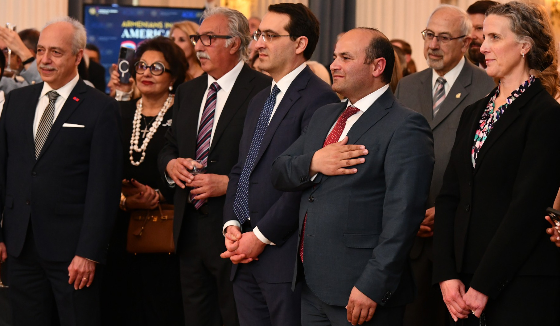'Armenians in America 250': reception held to celebrate contributions of Armenians to various sectors of US and 250th anniversary of US