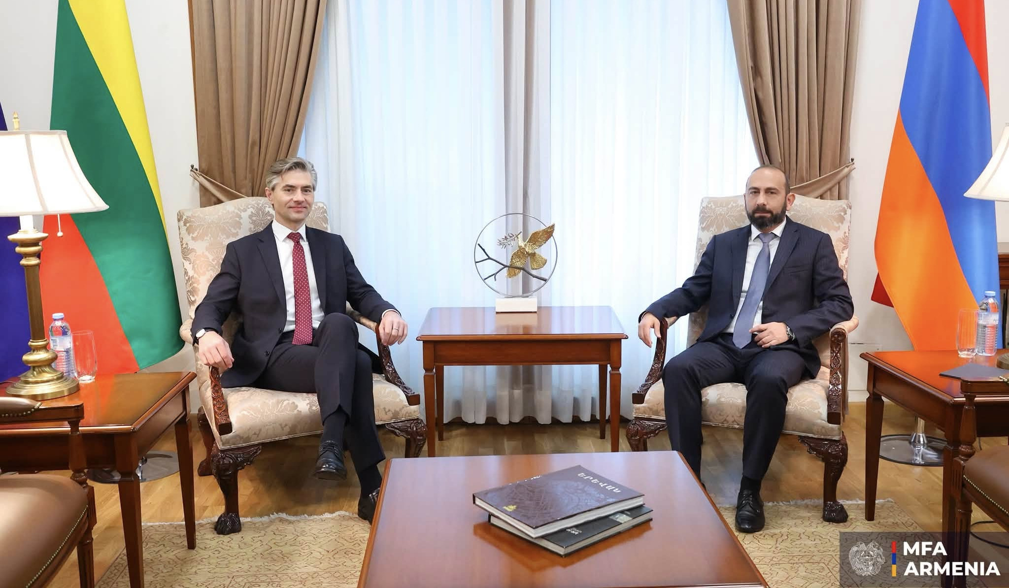 Armenia, Lithuania Foreign Ministers meet in Yerevan