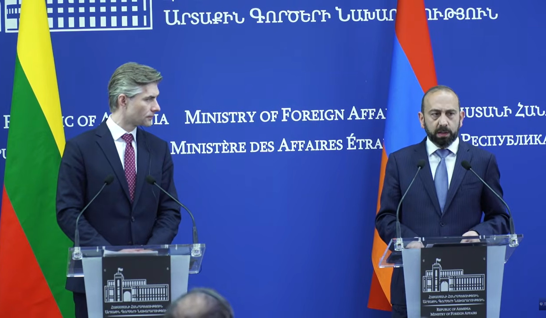 Armenia and Lithuania are strategic partners from this moment on: Mirzoyan