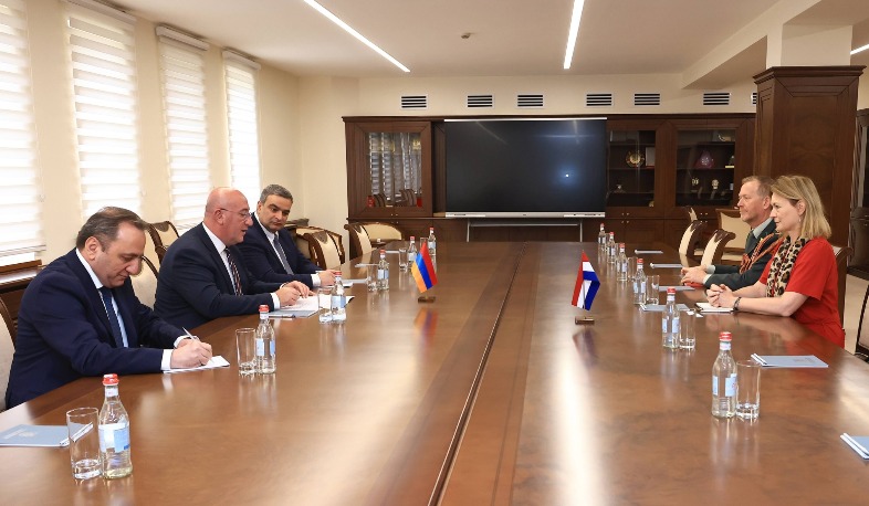 Issues related to bilateral and multilateral cooperation with NATO and EU in field of defense between Armenia and Netherlands discussed