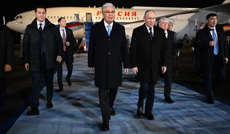 Vladimir Putin arrived in Kazakhstan on a state visit: Kremlin