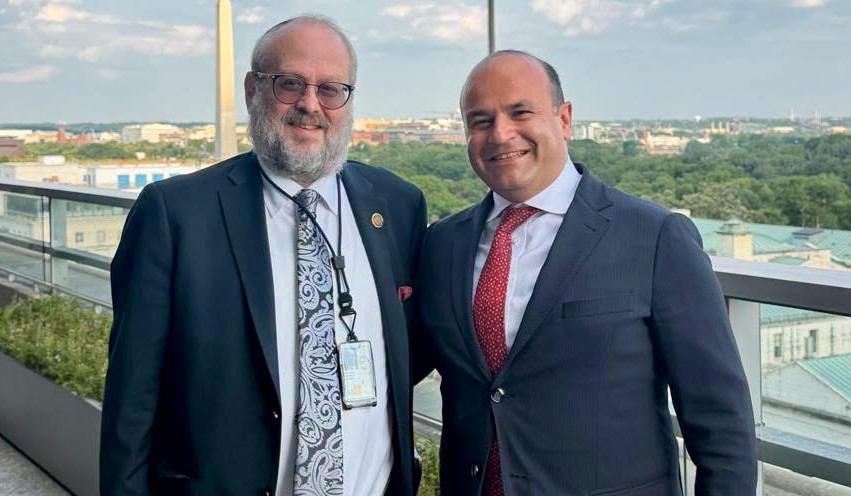 Narek Mkrtchyan and State Department Special Envoy Yehuda Kaploun exchange views on Armenia–U.S. Strategic Partnership