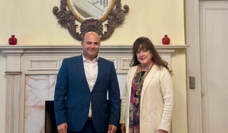 Armenian Ambassador to US and Director of Cardinal Agagianian Foundation discussed cooperation opportunities