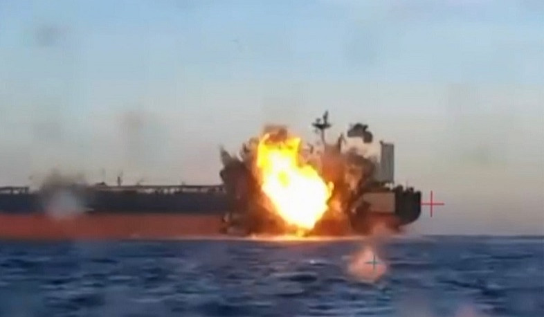 Turkish cargo ship hit by Russian drone