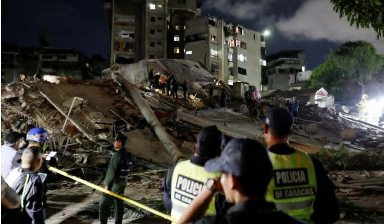 'A true tragedy': Venezuela's Rodriguez appeals for unity after deadly quake