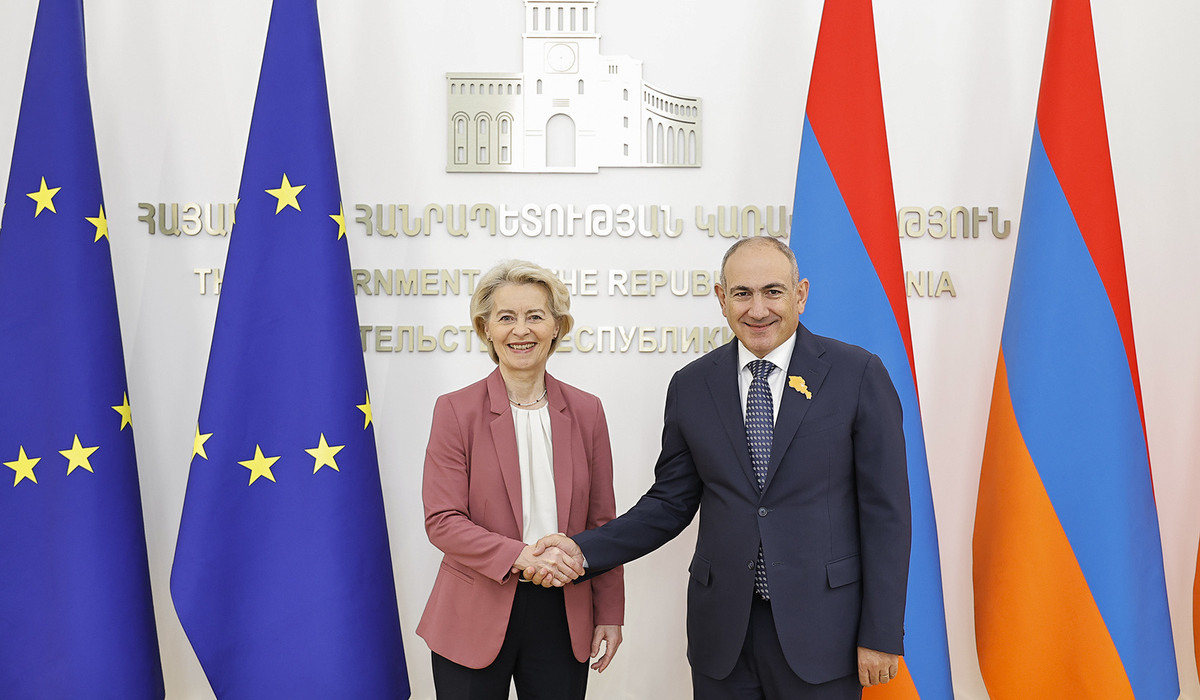 Jointly adopted statements are not just words, but concrete actions: Nikol Pashinyan and Ursula von der Leyen meet