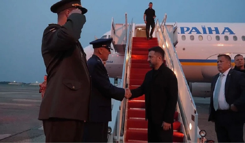 Ukraine's Zelenskiy arrives in US ahead of meeting with Trump