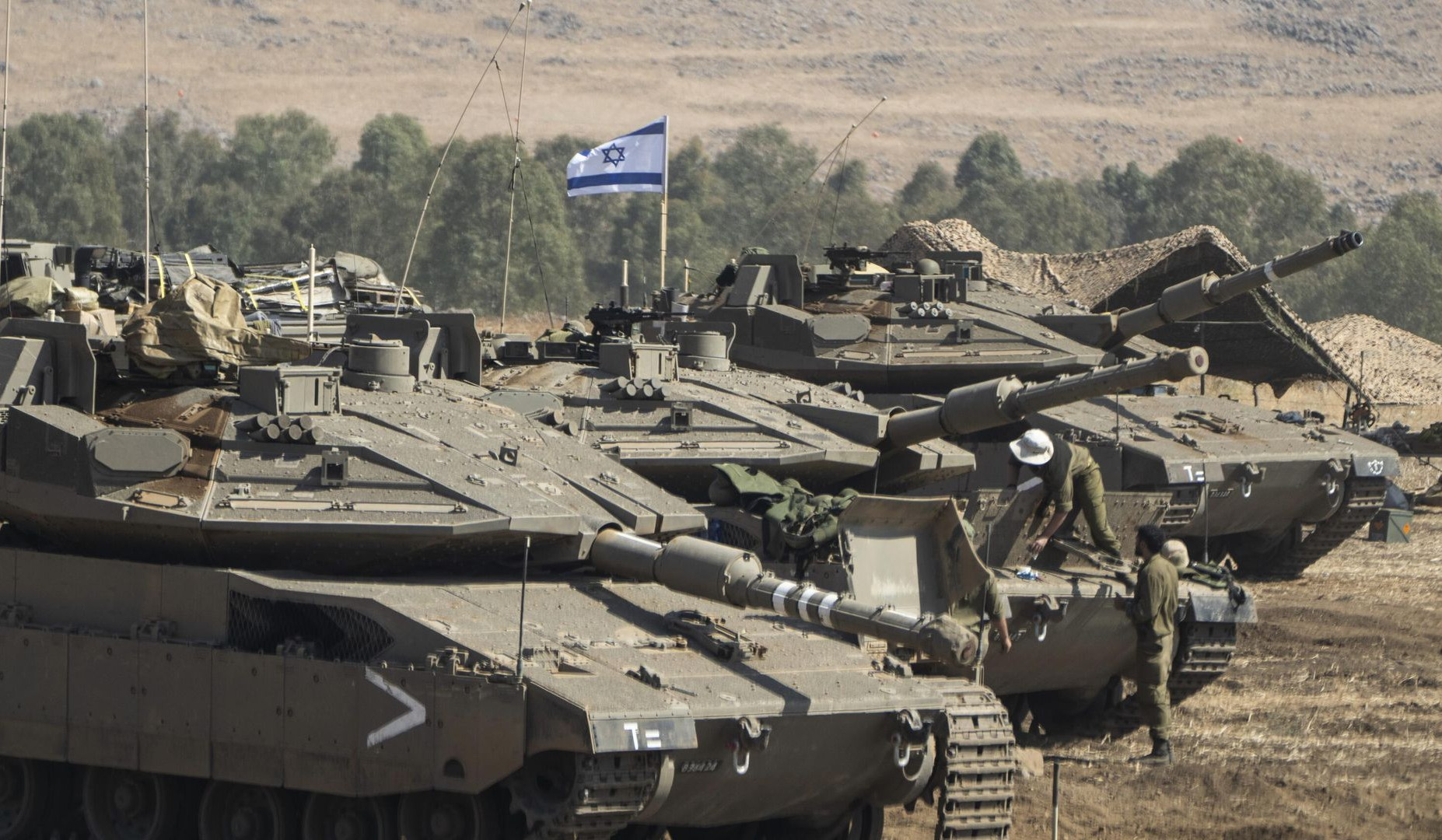 Damage in southern Lebanon following Israeli strikes as talks continue in Rome