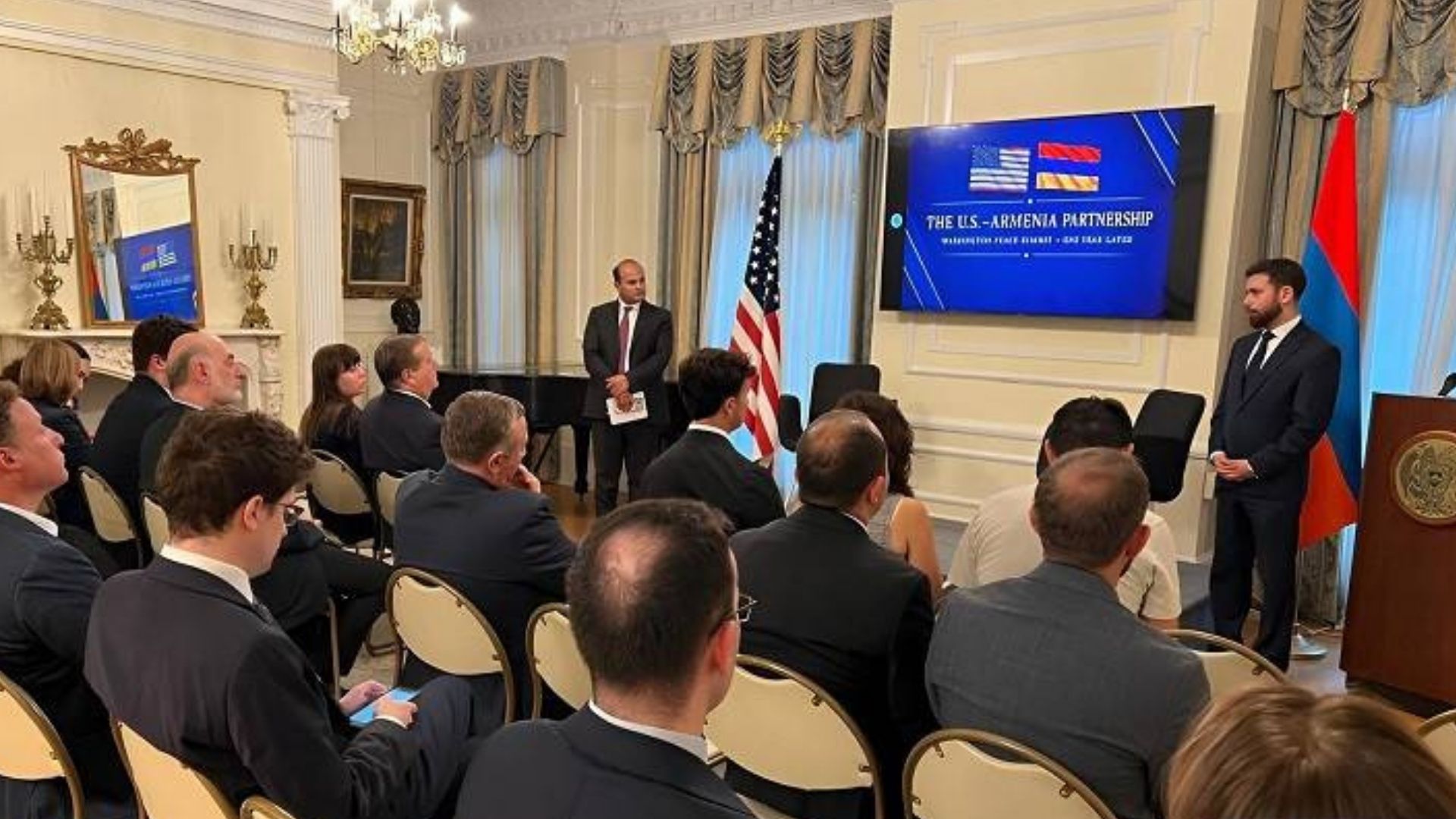 Vahan Kostanyan met with representatives of leading US think tanks in Washington
