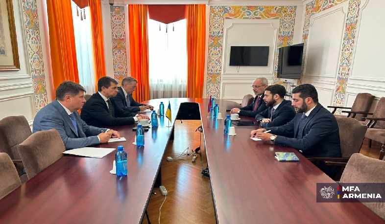 Meeting between Deputy Foreign Ministers of Armenia and Ukraine