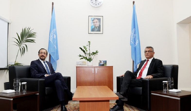 President of Republic of Cyprus and representative of self-proclaimed Northern Cyprus met under auspices of UN