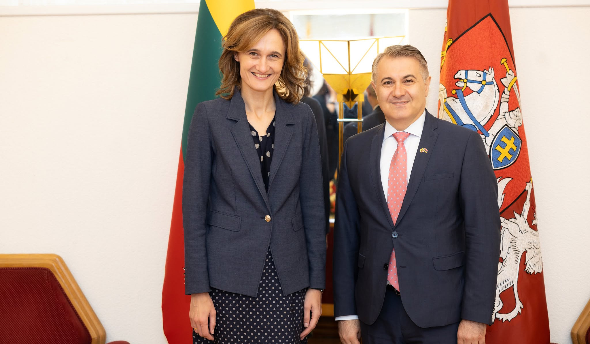 Ambassador Margaryan and Deputy Speaker of Lithuanian Seimas discussed issues related to activation of inter-parliamentary cooperation
