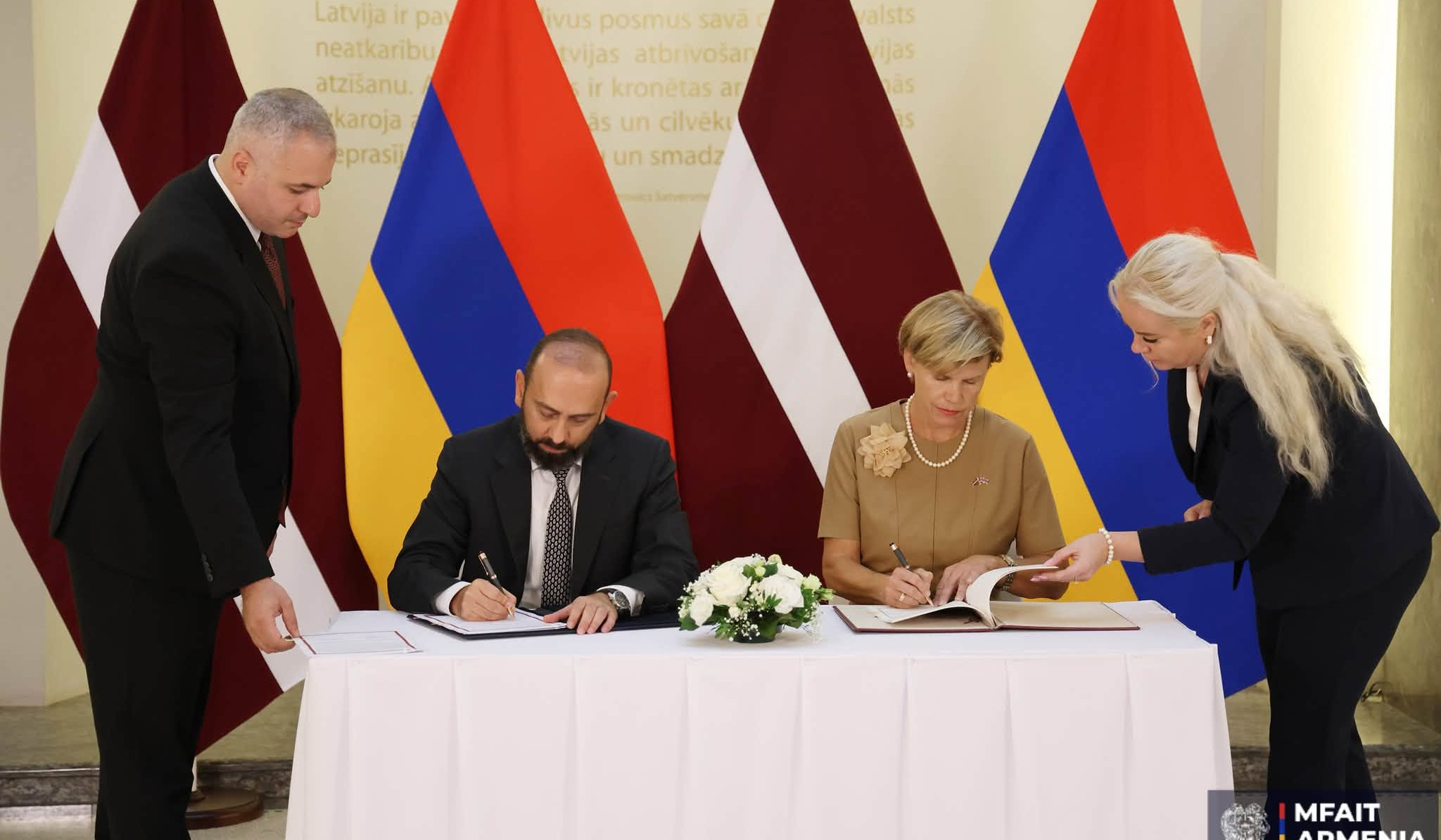 Mirzoyan and Braže signed protocol on implementation of 'Agreement between the European Union and the Republic of Armenia on the readmission of persons residing without authorisation'