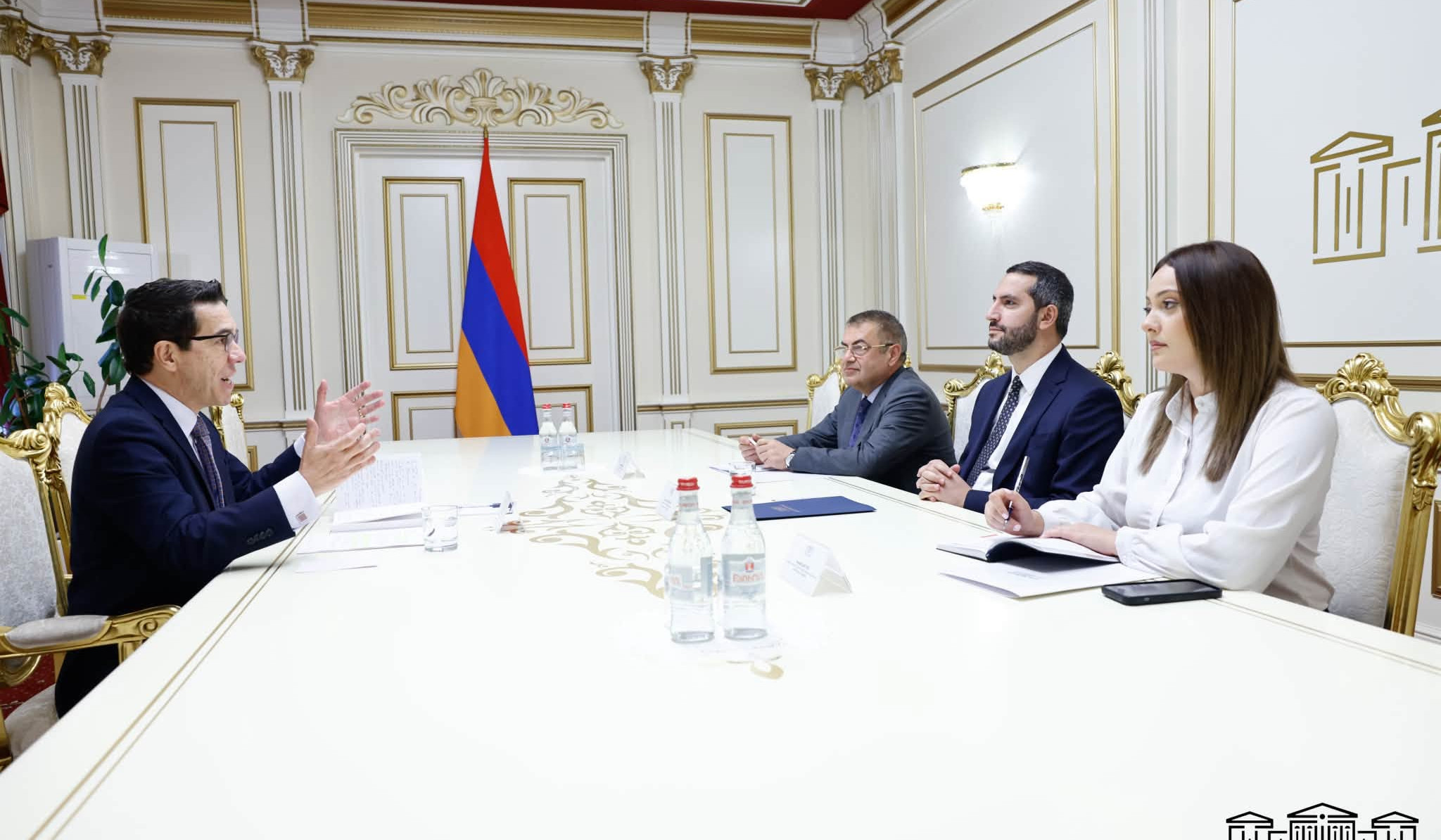 Ruben Rubinyan Receives Ambassador of Brazil to Armenia
